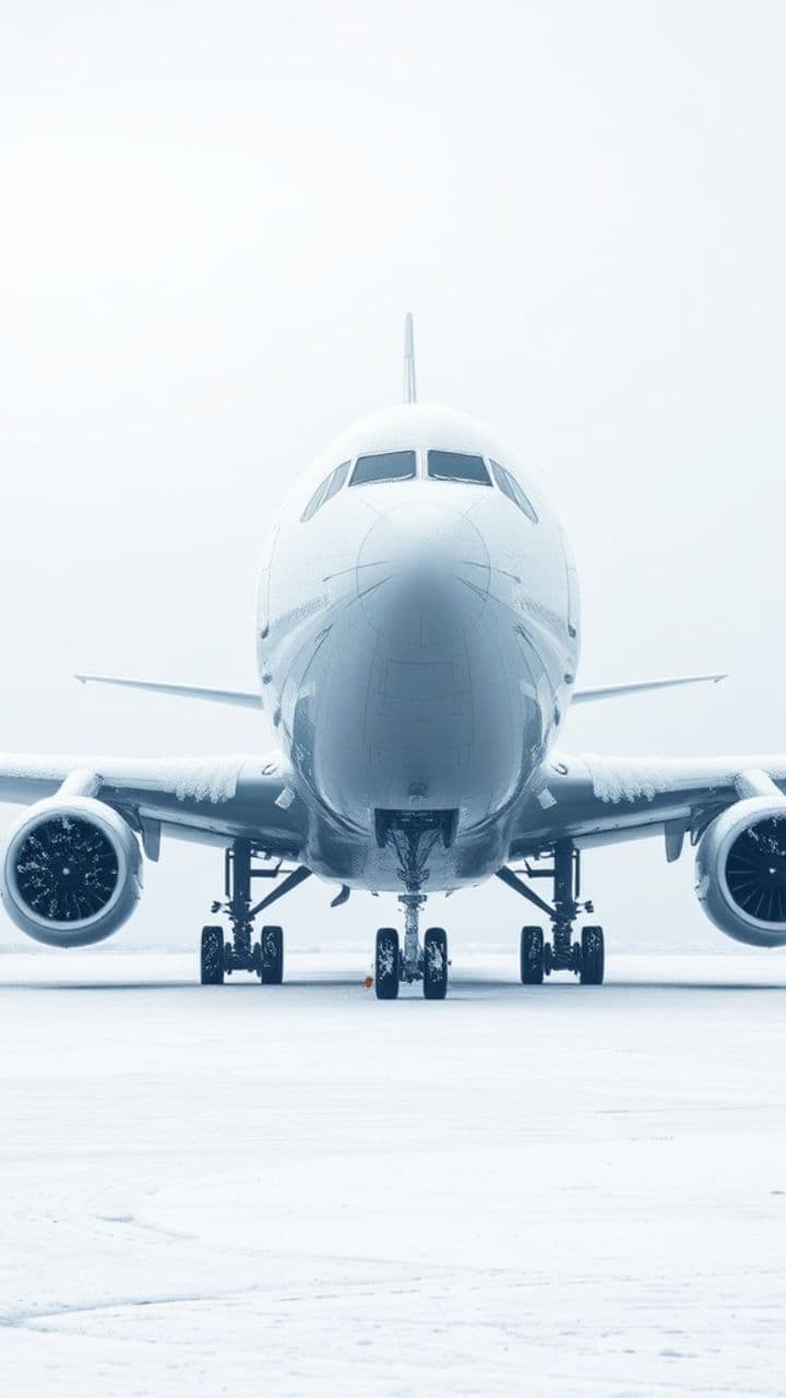 हवाई जहाज का ईंधन और ठंड