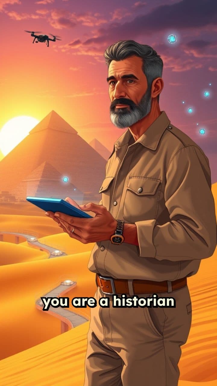 Exploring Giza’s Pyramids in 2050