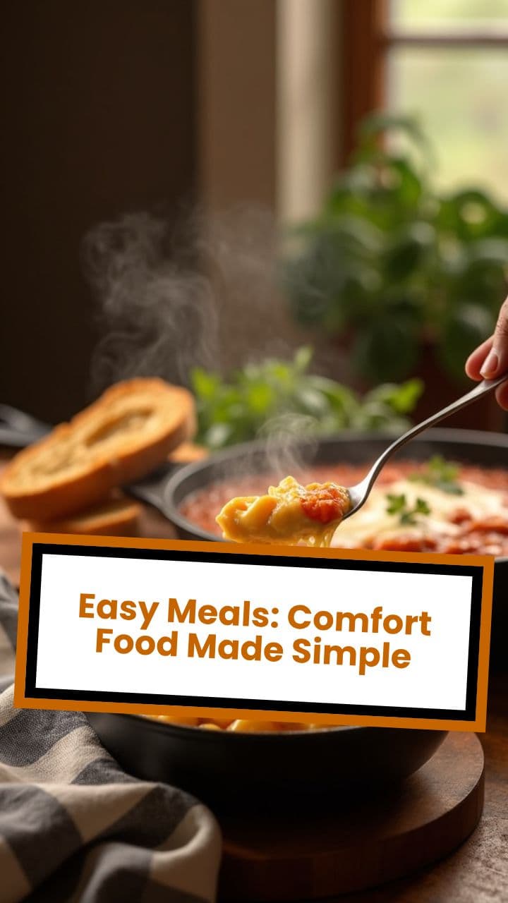 Easy Meals: Comfort Food Made Simple