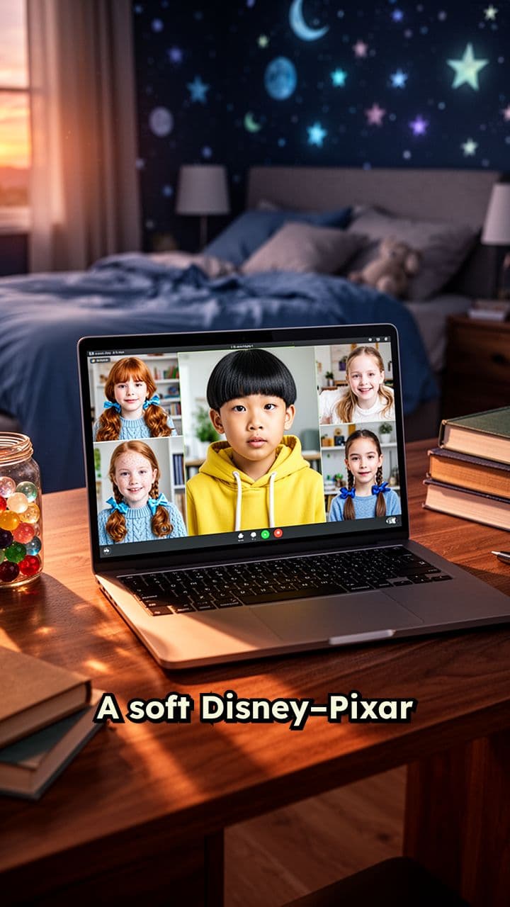 Secret Smiles in Virtual Class