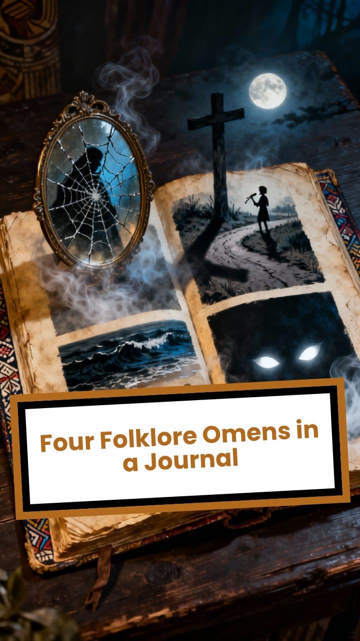 Four Folklore Omens in a Journal