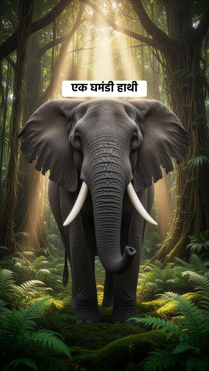 हाथी और चूहा: एक सबक