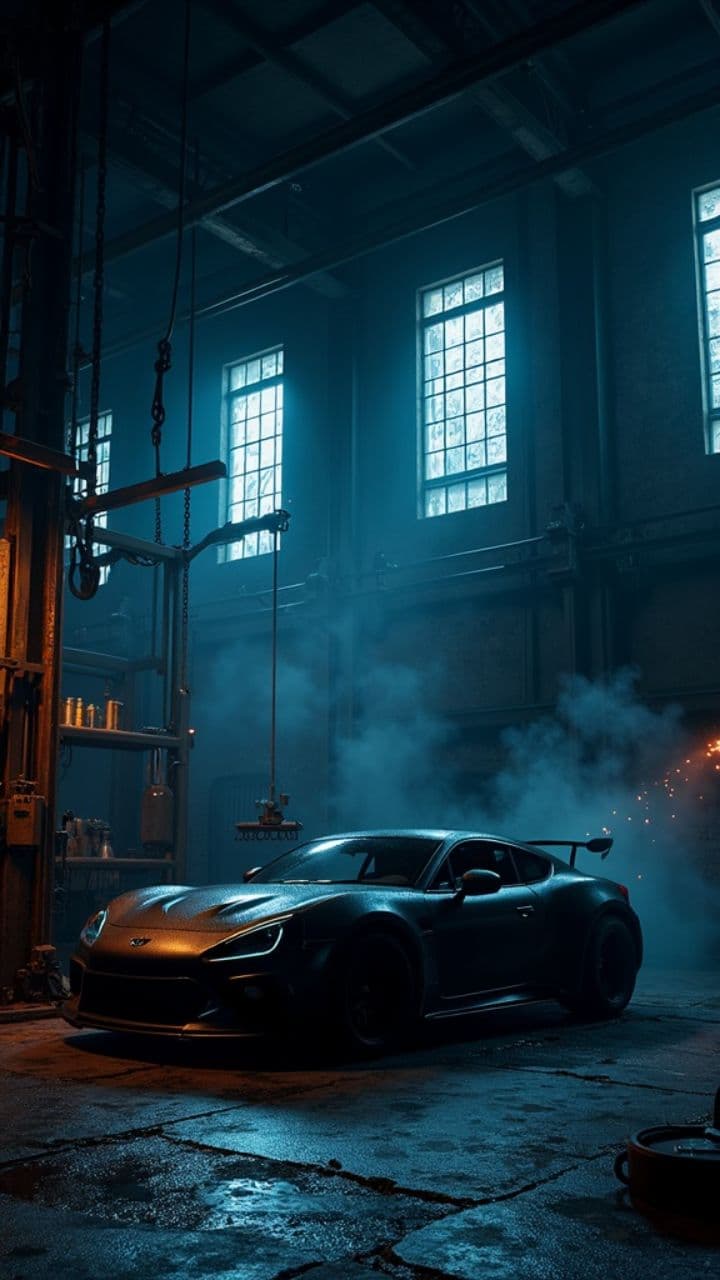 Ölwechsel und Verkehrskontrolle