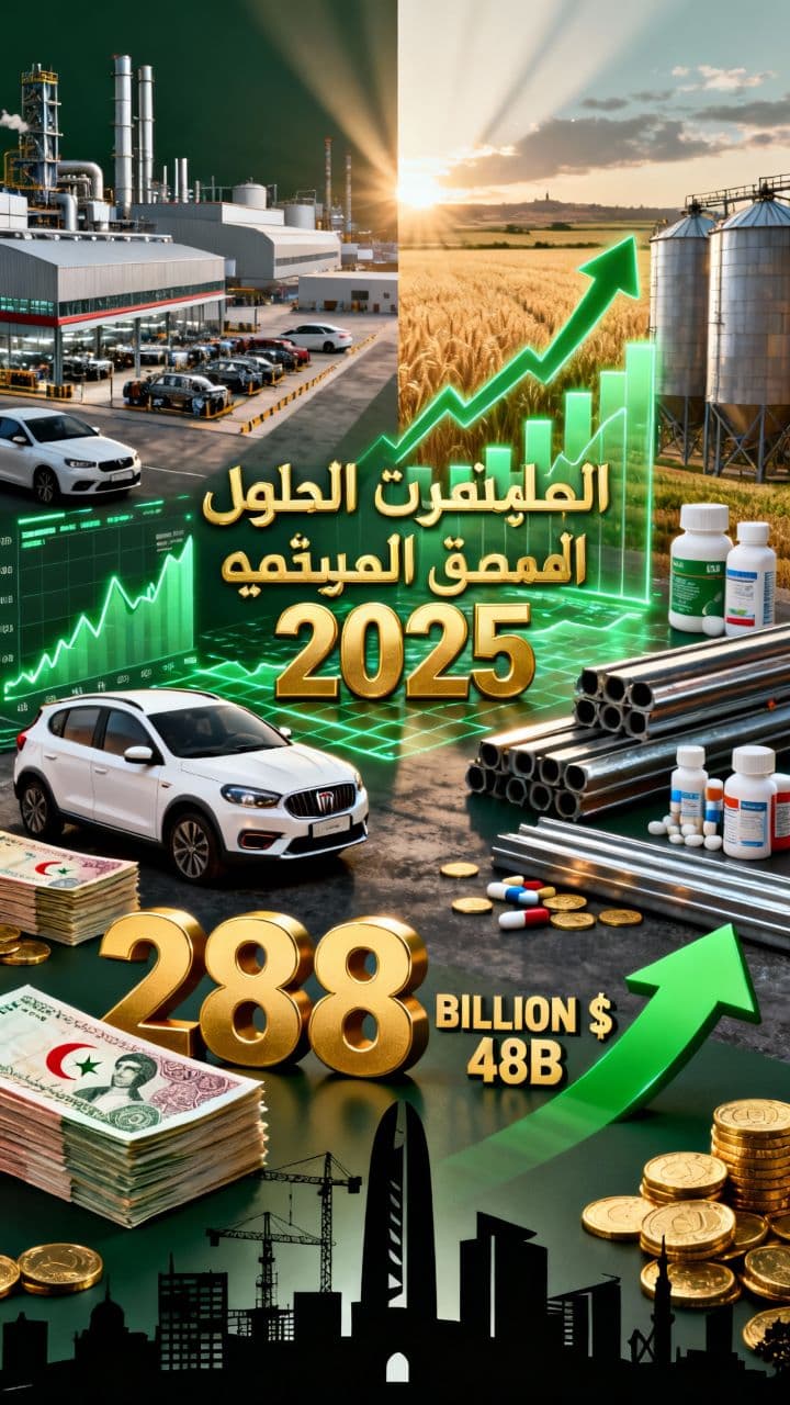 الجزائر تعلن التحول الاقتصادي في 2025