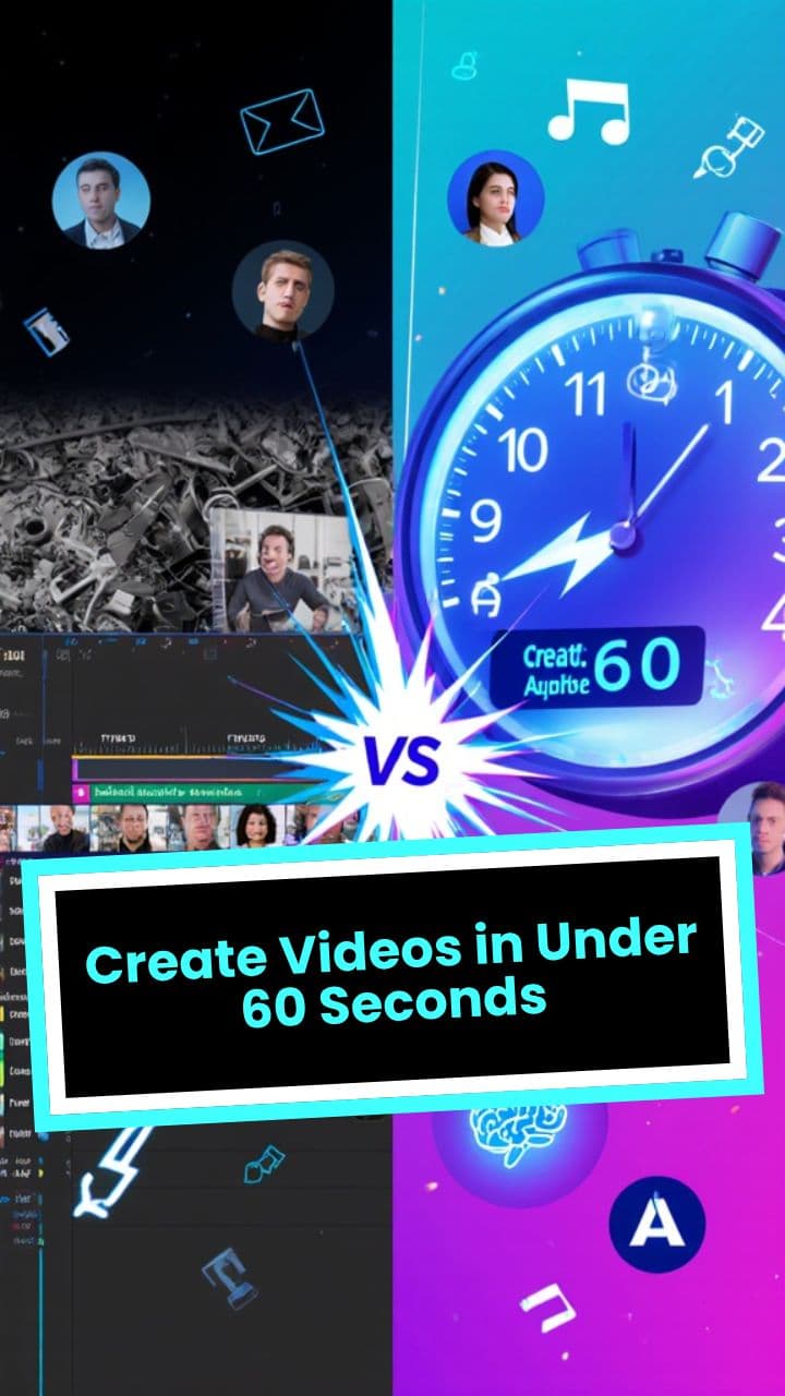 Create Videos in Under 60 Seconds