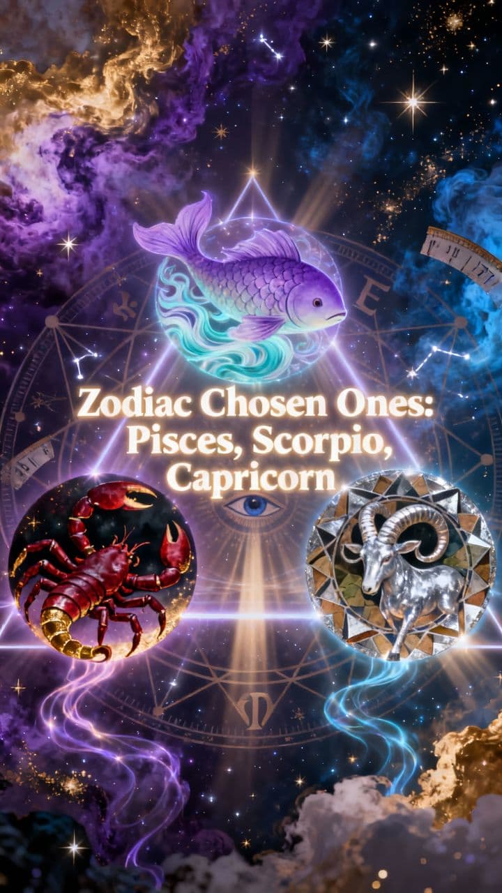 Zodiac Chosen Ones: Pisces, Scorpio, Capricorn