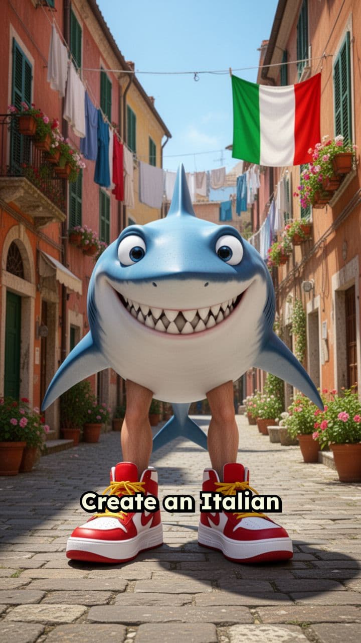 Tralalero Tralala Sprinting Shark Chaos