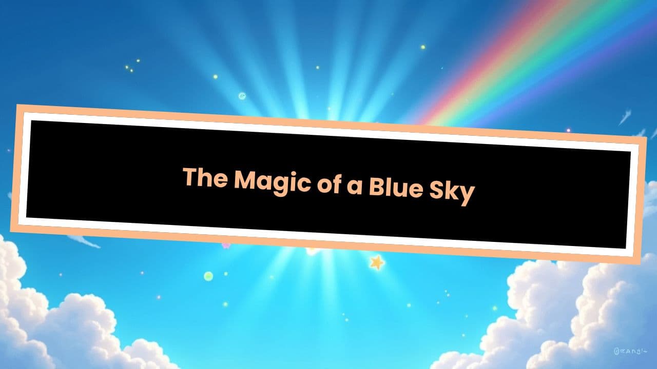 The Magic of a Blue Sky
