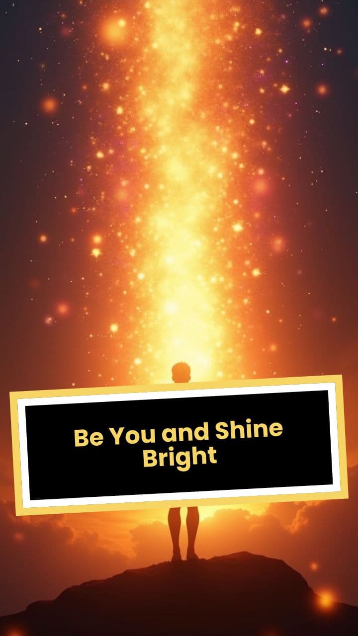 Be You and Shine Bright