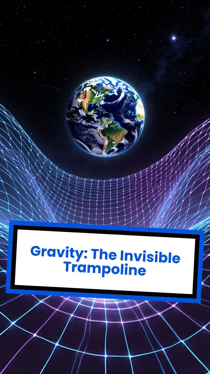 Gravity: The Invisible Trampoline