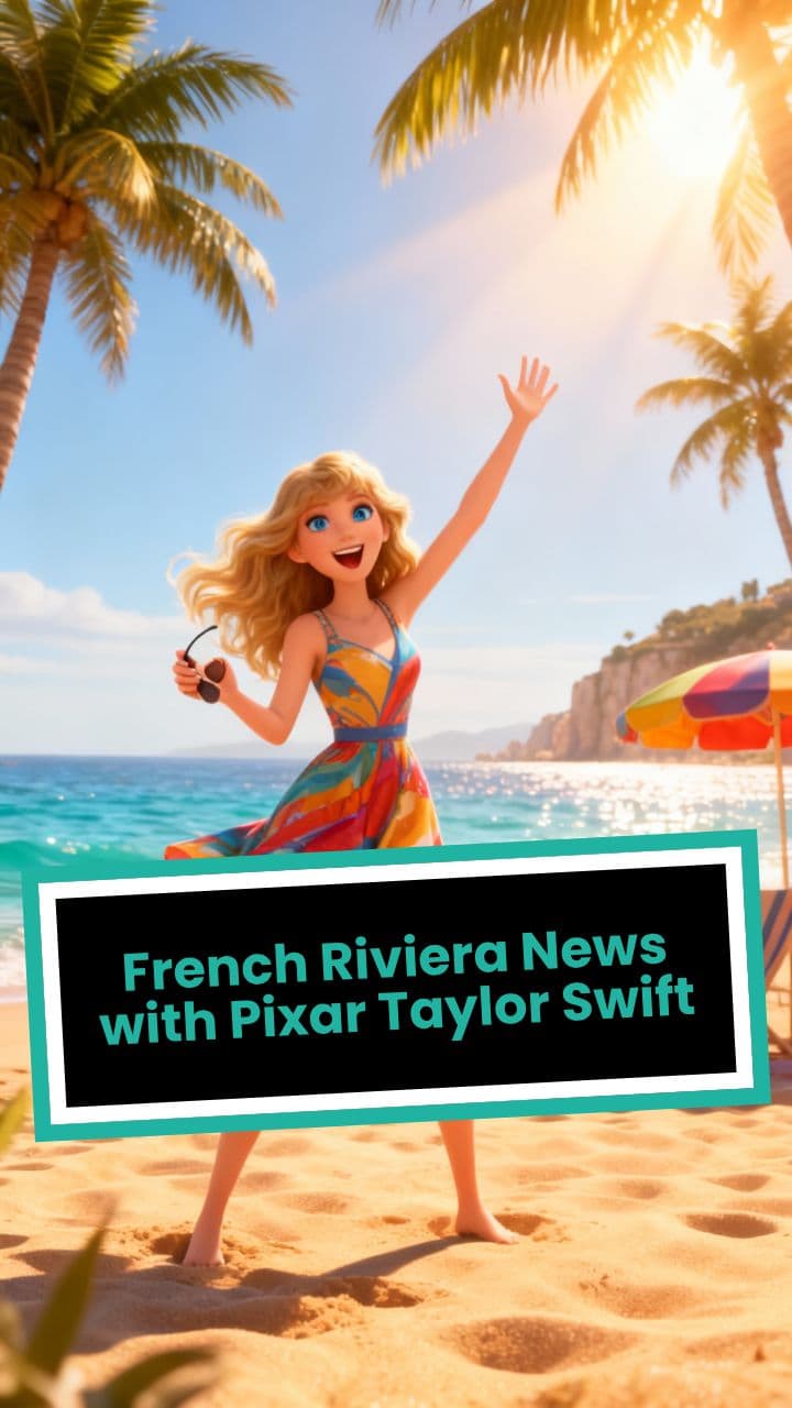French Riviera News with Pixar Taylor Swift