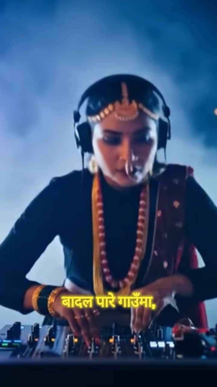 बादल पारे गाउँमा