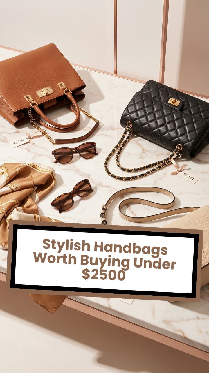 Stylish Handbags Worth Buying Under $2500