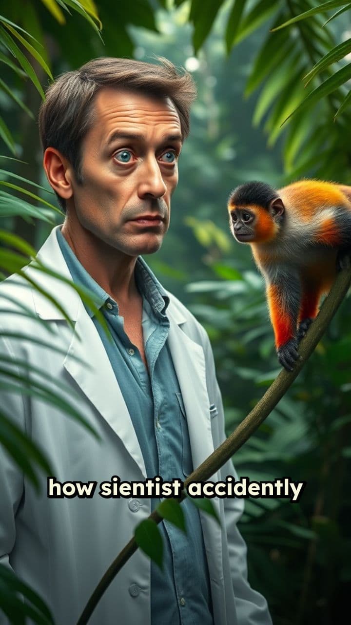 Accidental Discovery of Rainbow Monkey