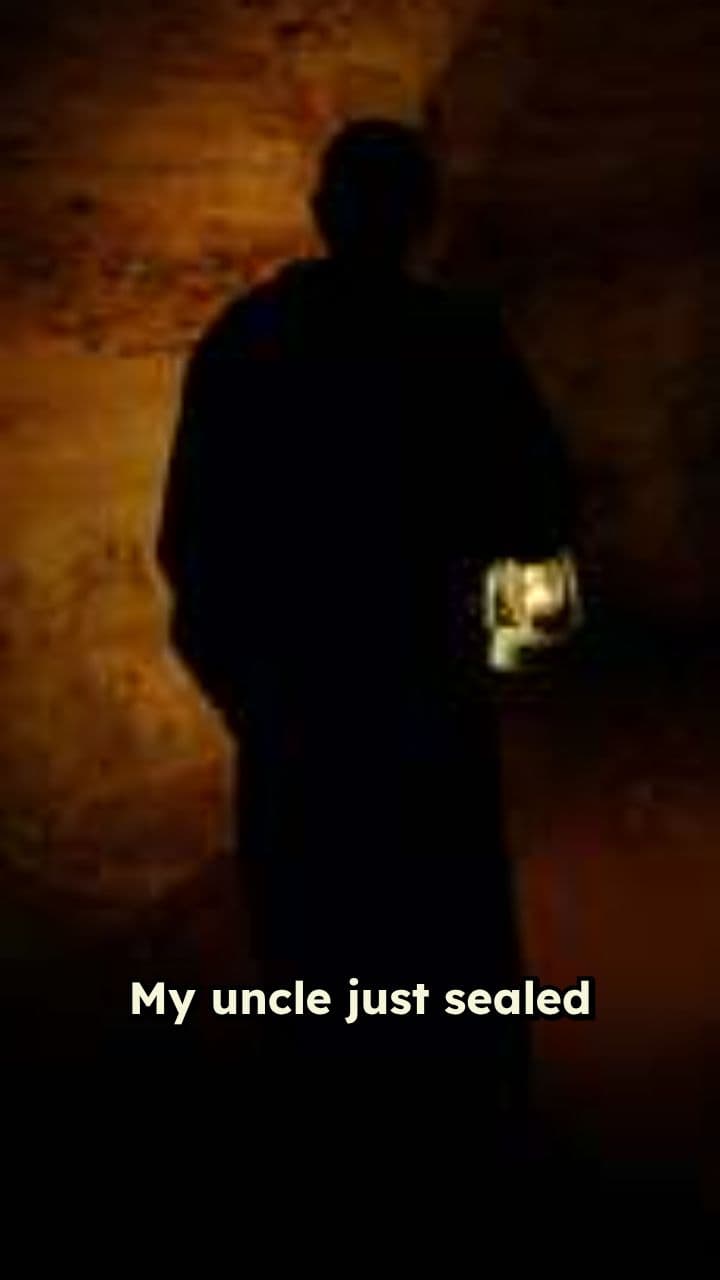 Trapped with Monks in a Cave