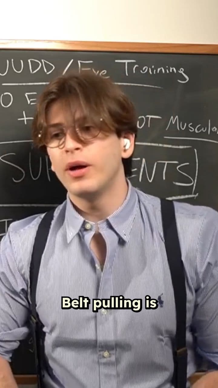 The Dangers Of Belt Pulling