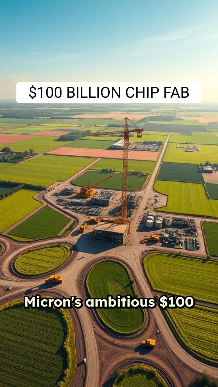 Micron's 'Superfab' and the 91-Year-Old