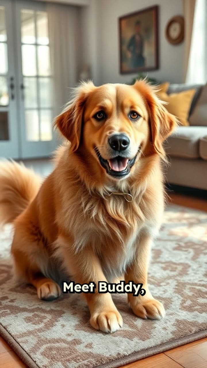 Buddy, the House Acrobat!