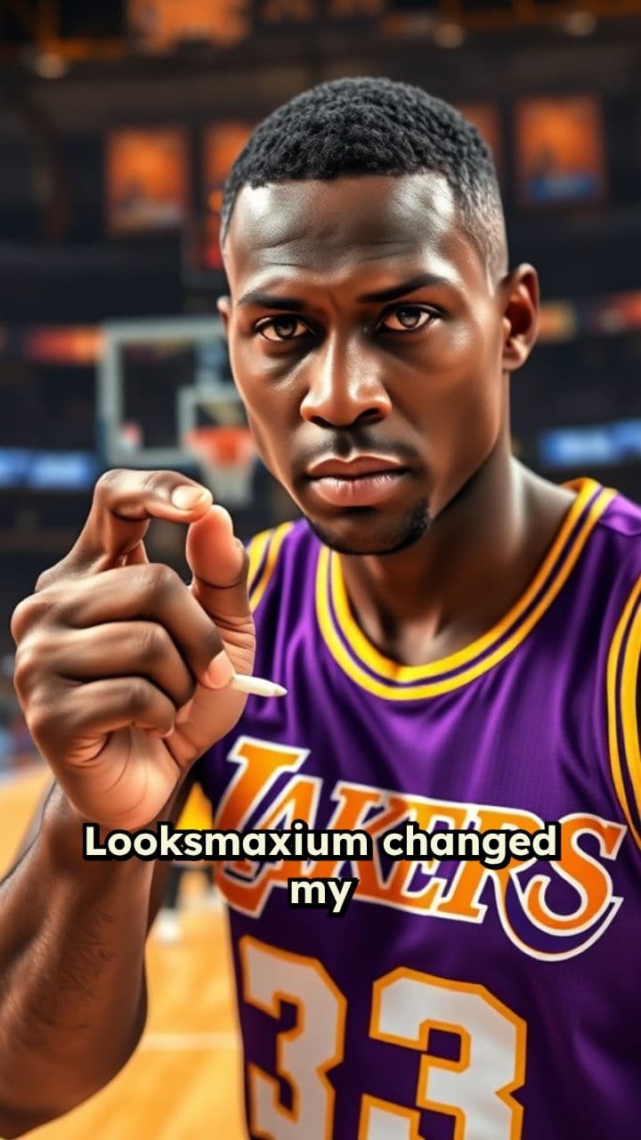 LeBron's Looksmaxium Endorsement