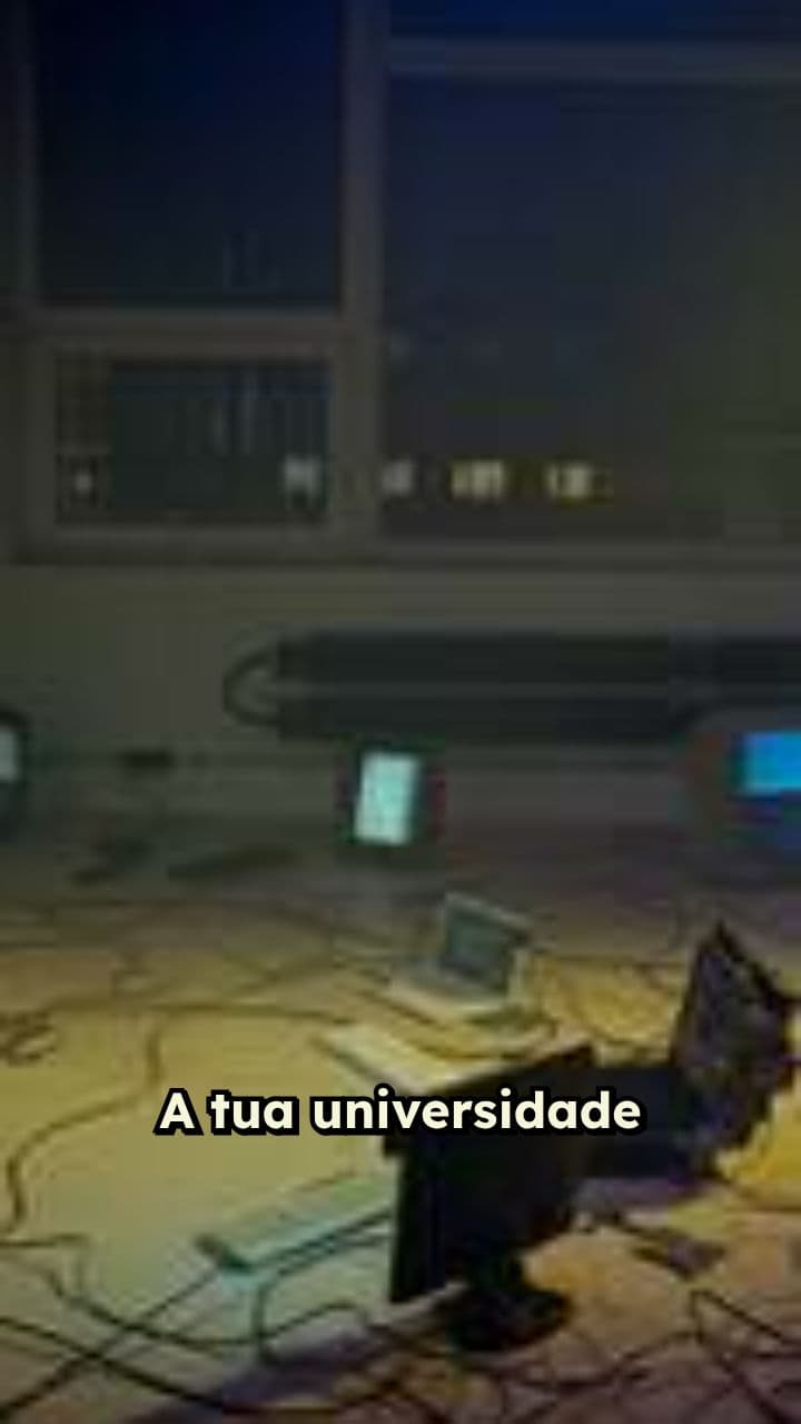 Tecnologia ultrapassada na universidade