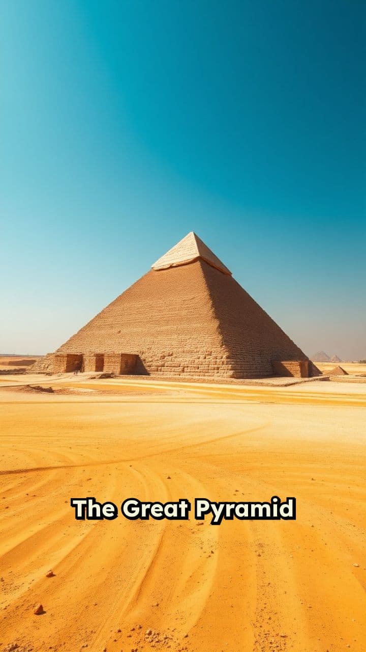 The Great Pyramid of Giza: A Marvel