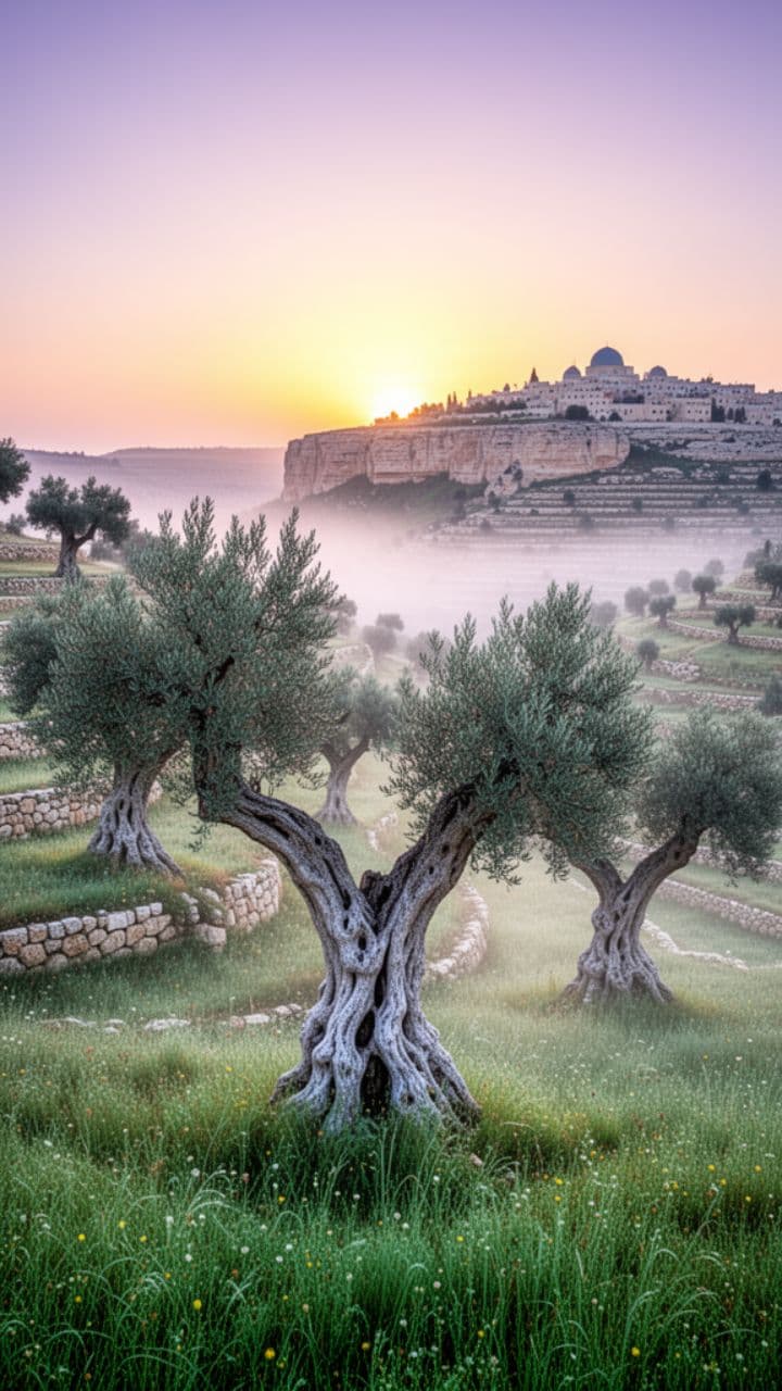 زيتونة على باب القدس