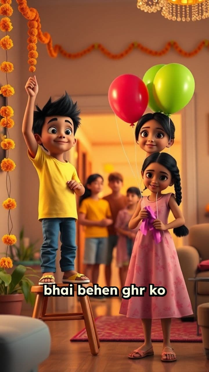 New Year House Party Celebration