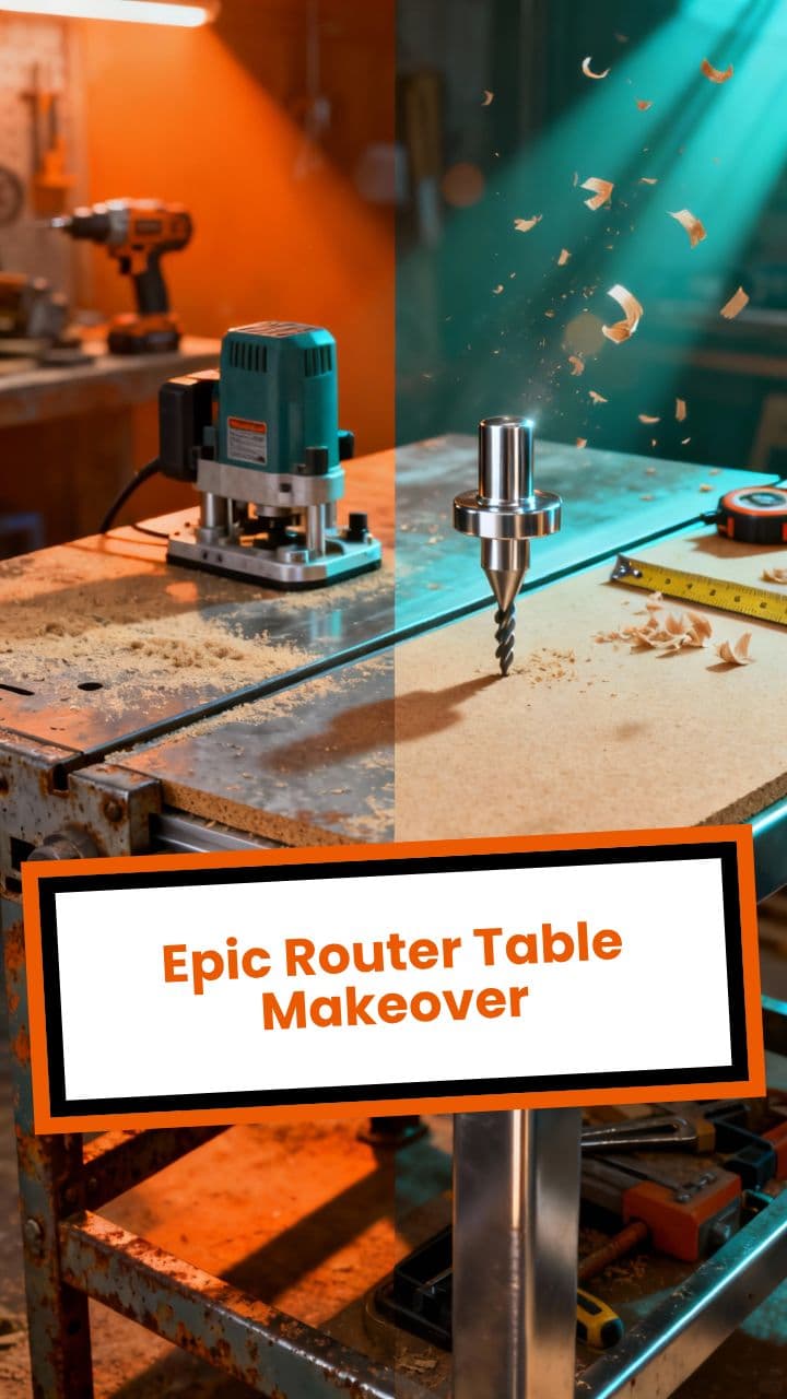 Epic Router Table Makeover
