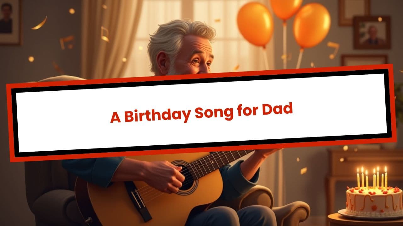 A Birthday Song for Dad