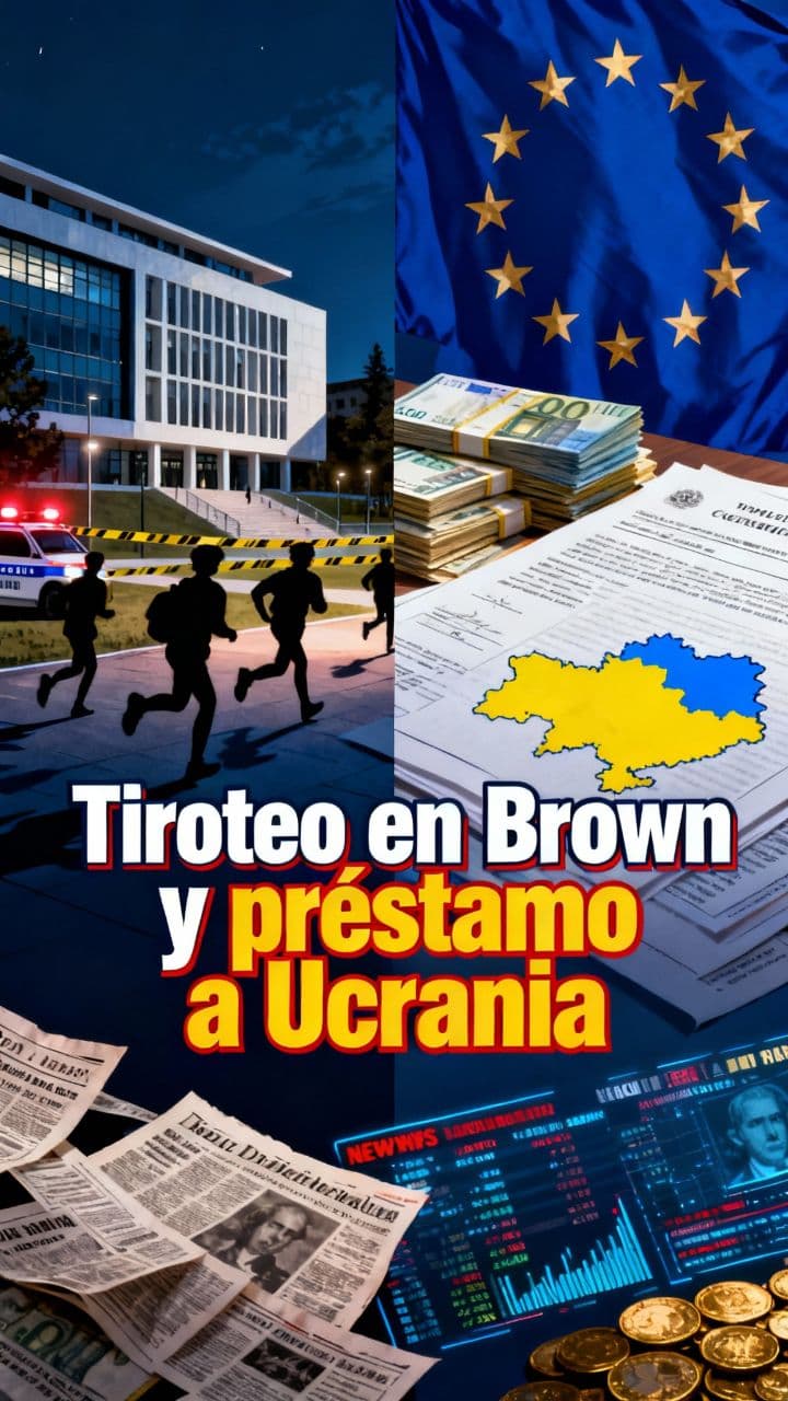 Tiroteo en Brown y préstamo a Ucrania