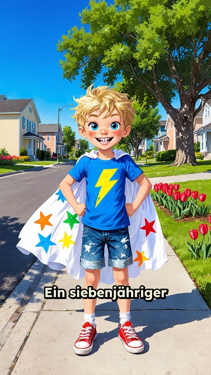 Der kleine Held der Nachbarschaft