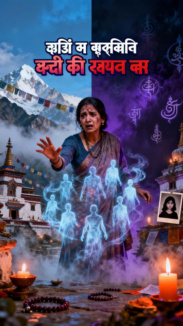 बेटी को बचाने के लिए मां बनी नौ लाशों का घर