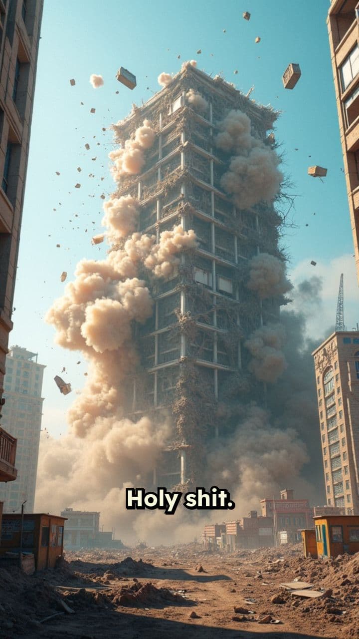 Building Explosion Panic