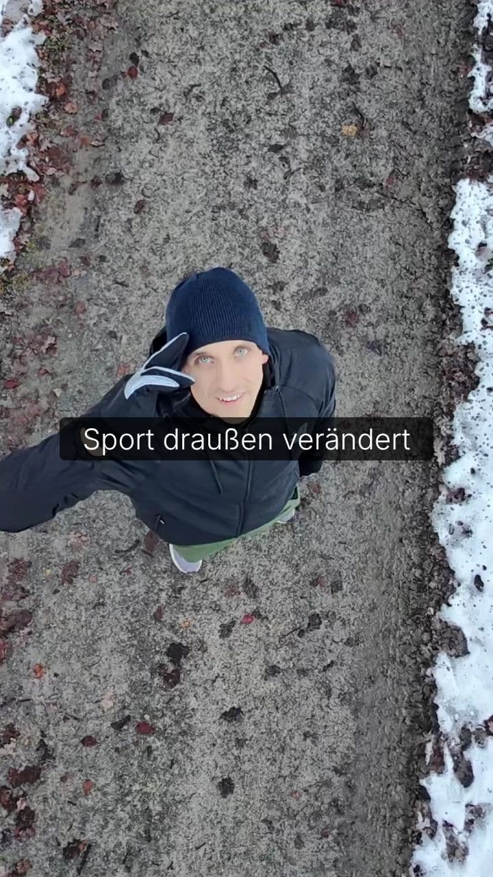 Draußen trainieren: Ein Geschenk fürs Leben