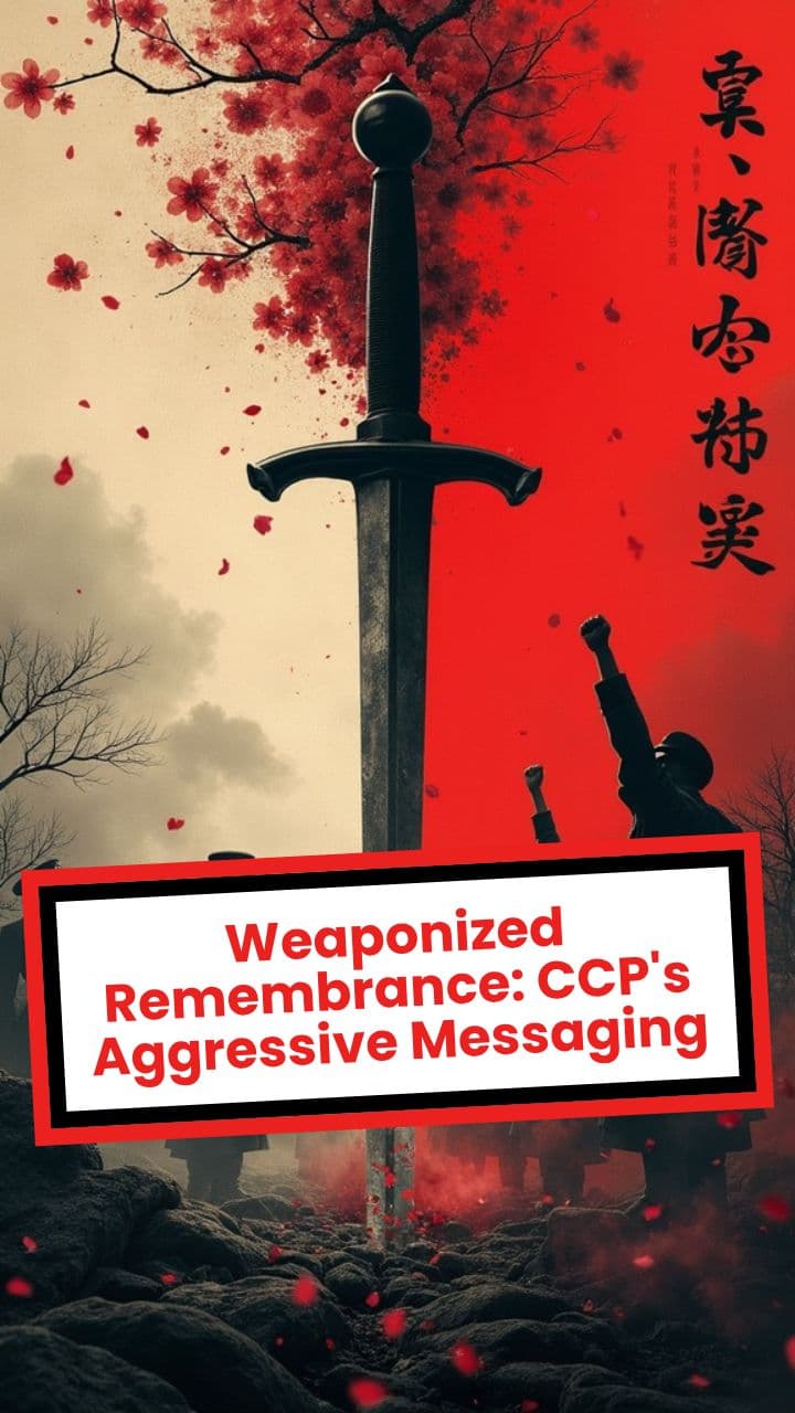 Weaponized Remembrance: CCP's Aggressive Messaging