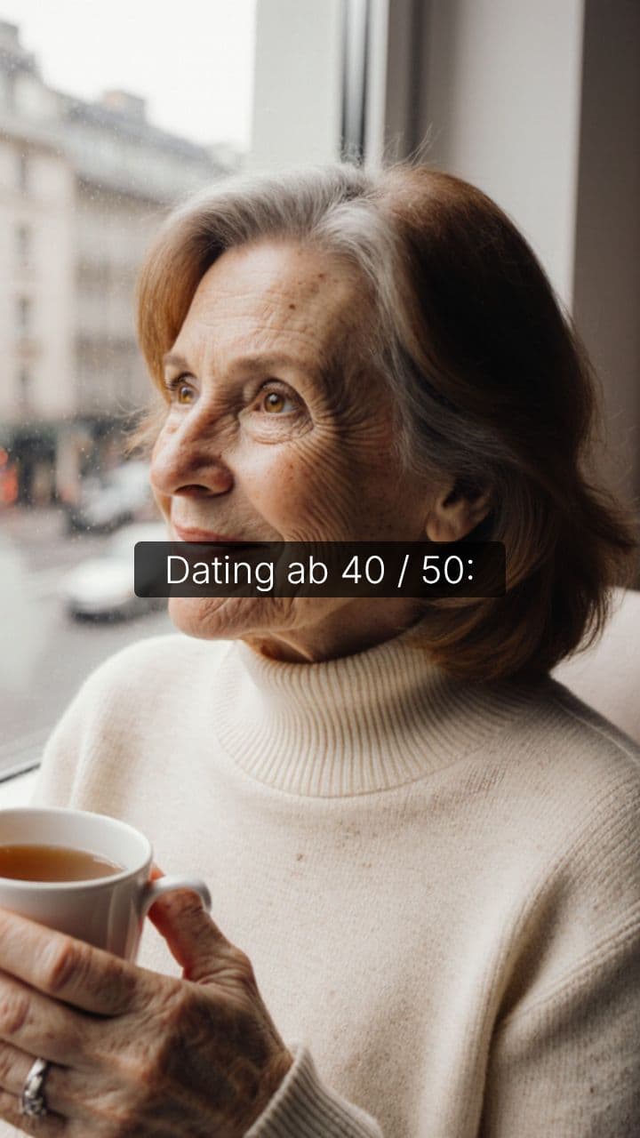 Ehrliches Dating ab 40 und 50