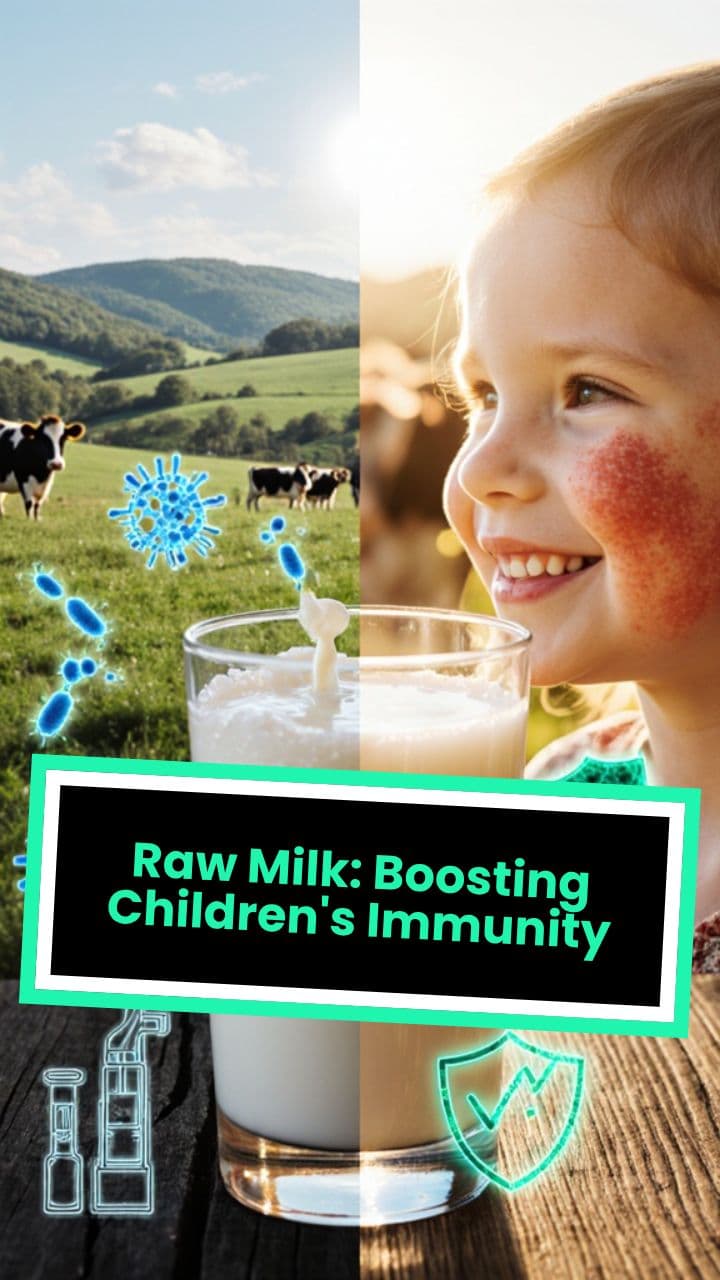 Raw Milk: Boosting Children's Immunity