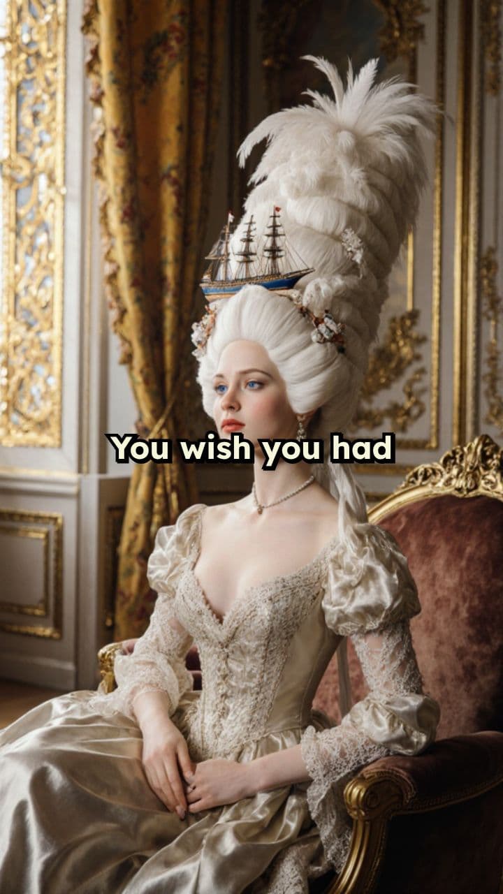 The Dark Side of Aristocratic Hair Fashion