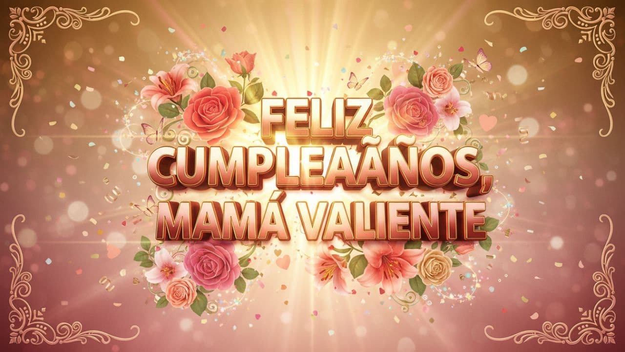 Feliz Cumpleaños, Mamá Valiente