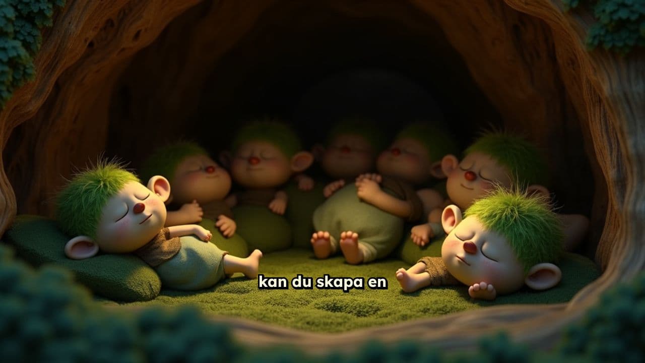 Snälla troll som ska sova