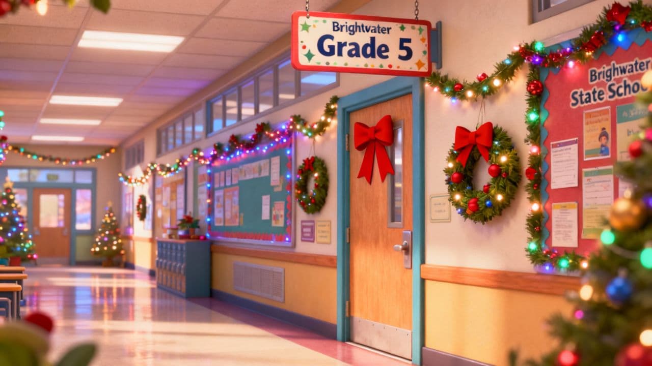 Christmas Blessings for Grade Five