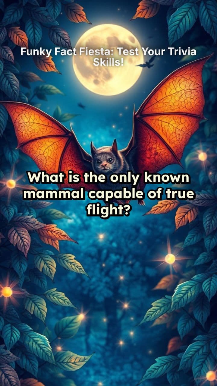 Funky Fact Fiesta: Test Your Trivia Skills!