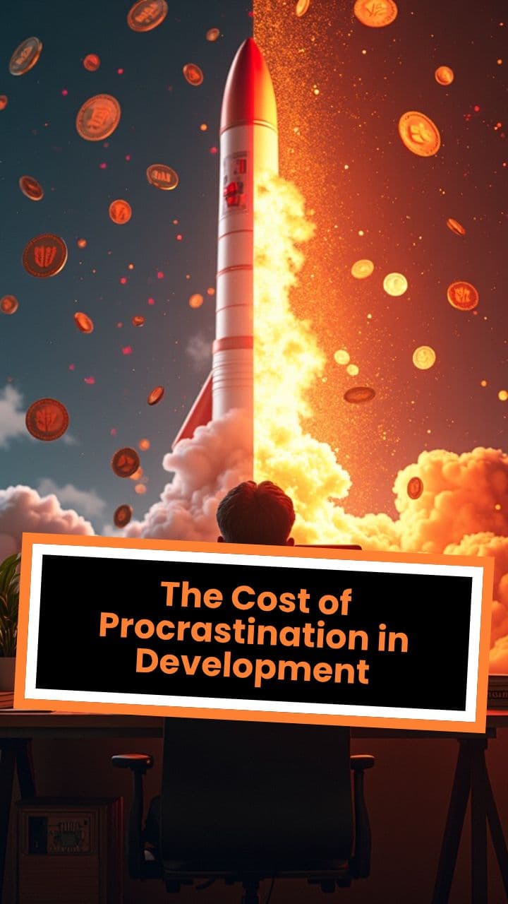 The Cost of Procrastination in Development