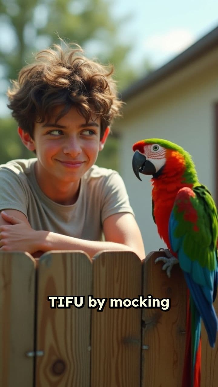 Mocking My Neighbor's Parrot Backfired