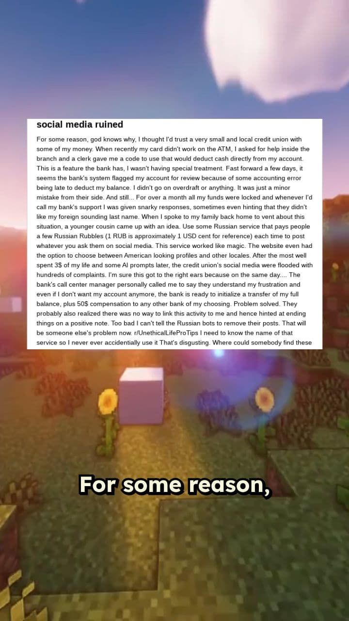 Credit Union Complaints via Russian Bots