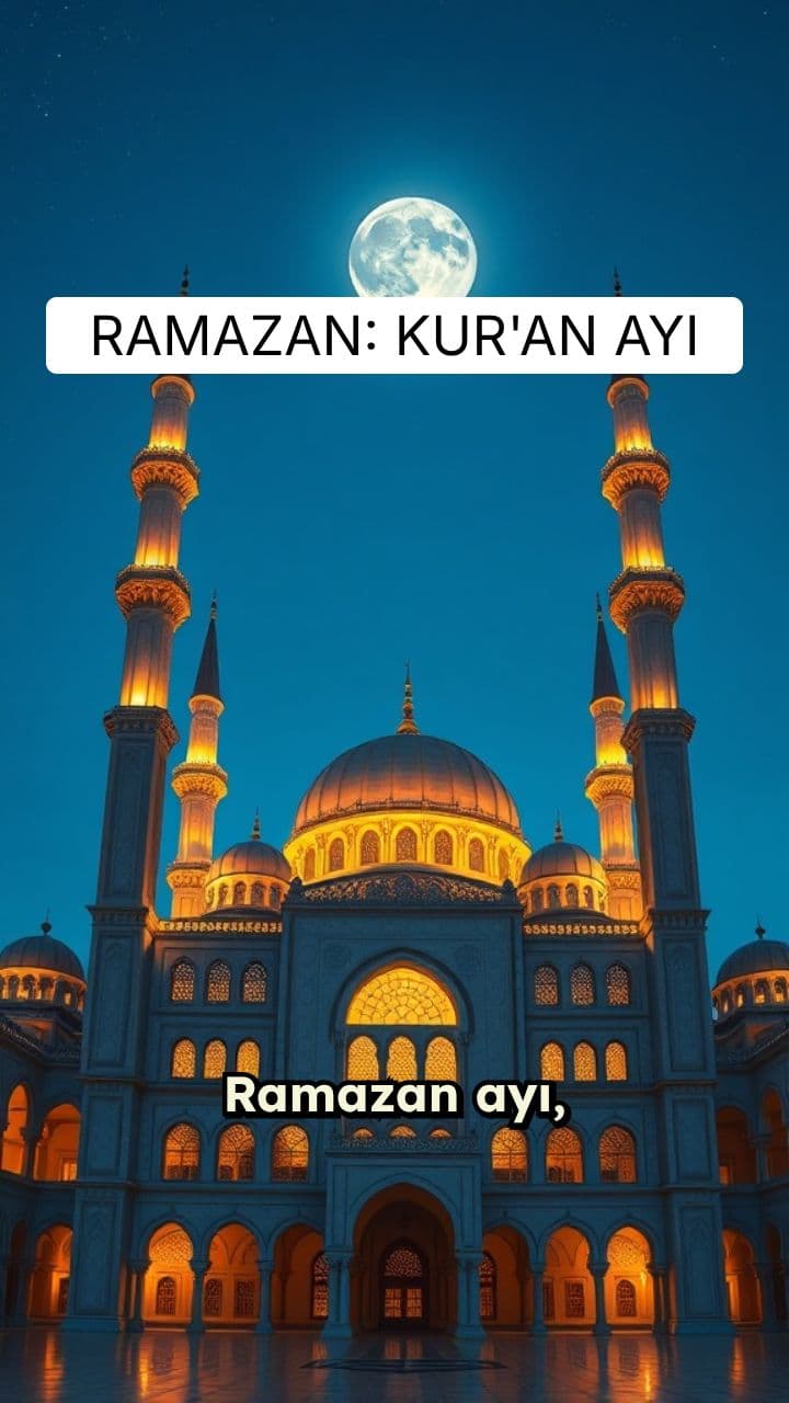 Ramazan Ayı: Önemli Kavramlar ve Faydaları
