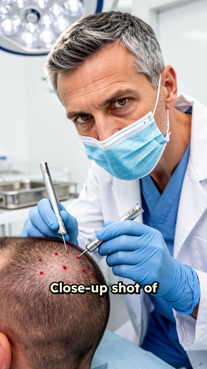 FUE Extraction and PRP Scalp Injection