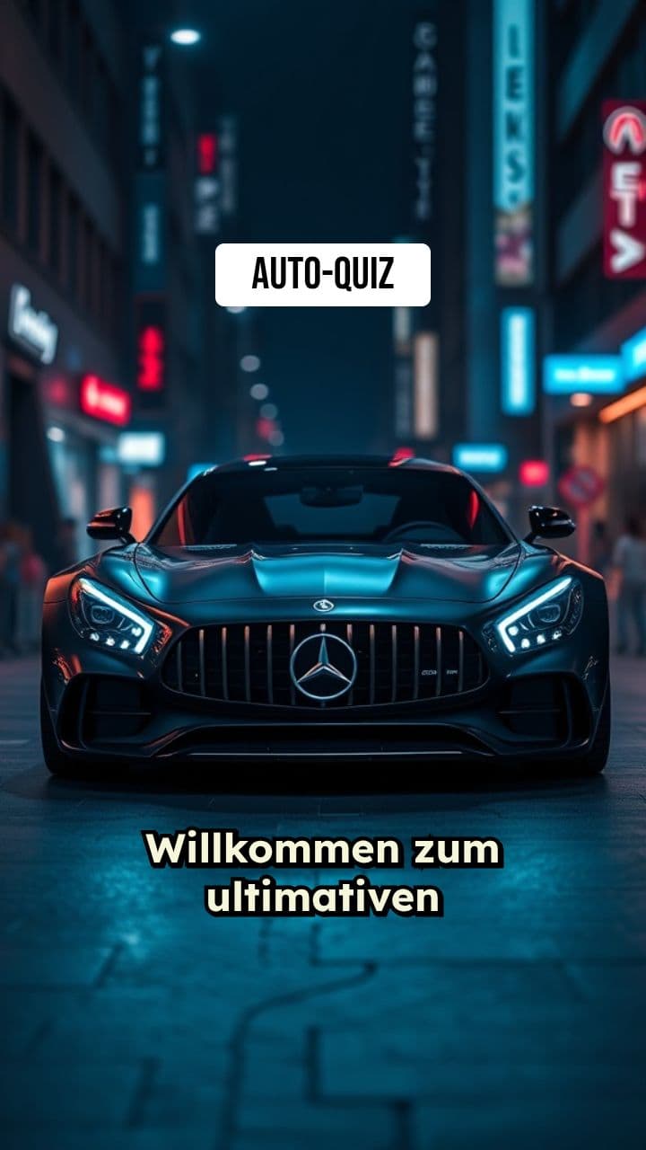 Ultimatives Auto-Quiz TikTok