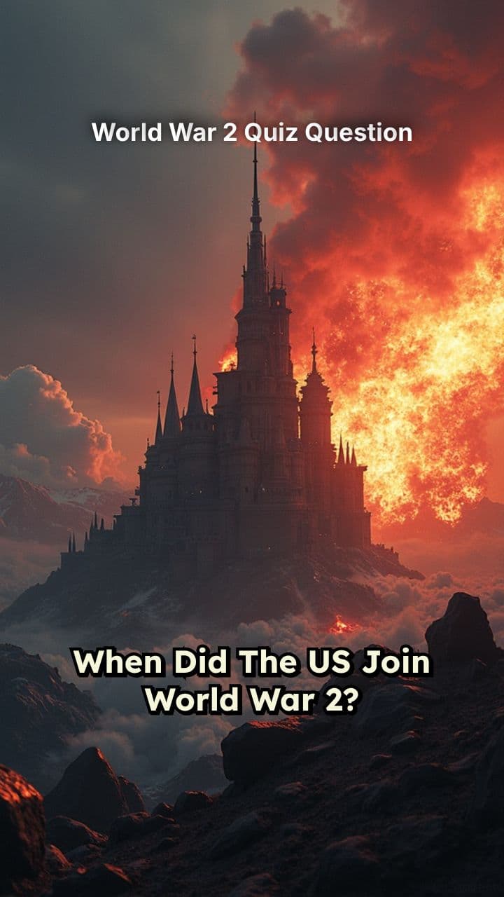 World War 2 Quiz Question
