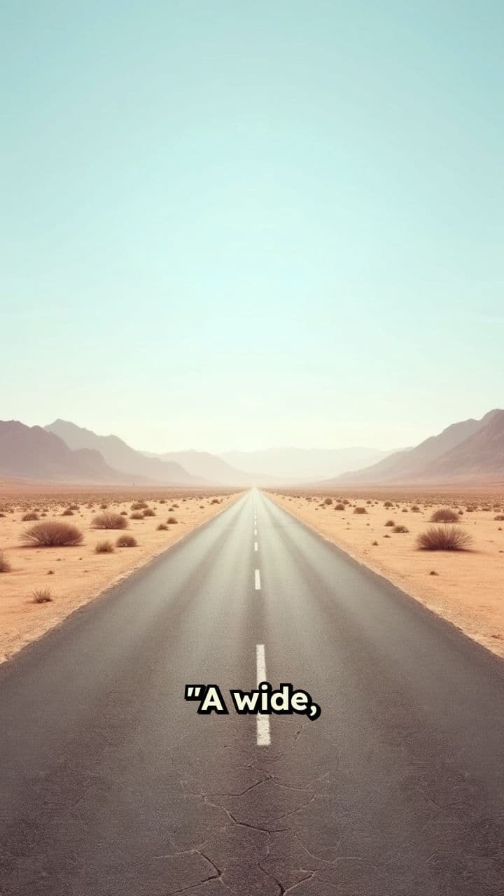 Desert Solitude and Reflection